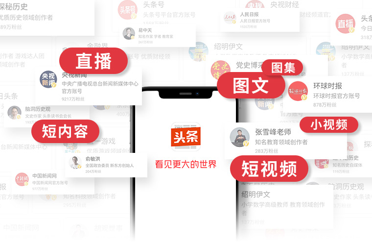 10000+優(yōu)質(zhì)頭條媒體資源，助力頭條優(yōu)化